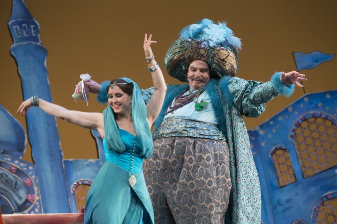 Premiere 08.11.2014 // Prinzessin (Paula Rummel) & Sultan (Jürgen Kurth)